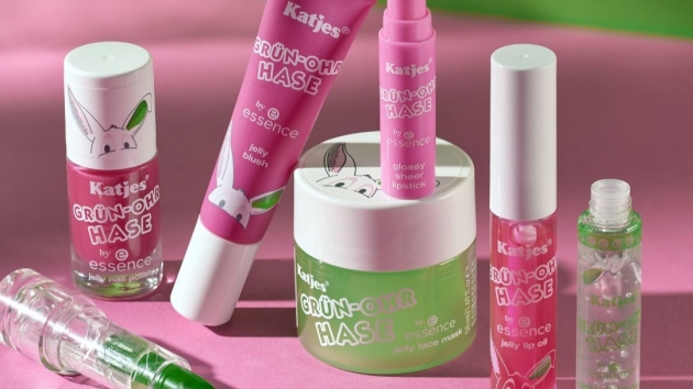 Katjes und Cosnova lancieren Beauty-Produkte - Katjes und Essence präsentieren gemeinsame Grün-Ohr-Hase-Trend-Edition - Quelle: Cosnova
